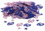PartyDeco Konfetti, metál kék, 60-es, 14 gr/csomag