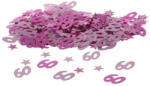 PartyDeco S. r. o Konfetti, metál pink, 60-es, 14 gr/csomag