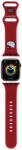Hello Kitty Liquid Kitty Head Logós Apple Watch szíj (38/40/41/42mm(Series 10) - piros (OS-00526)