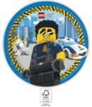  Lego City papírtányér 8 db-os 23 cm FSC (PNN93456) - mesesajandek