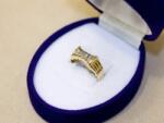 Ékszershop Gyémánt köves arany gyűrű (1266451)