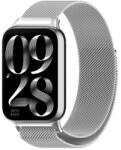 BSTRAP Milanese curea pentru Xiaomi Mi Band 8 Pro, silver