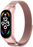 BSTRAP Milanese curea pentru Xiaomi Mi Band 7, rose gold