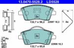 ATE set placute frana, frana disc ATE Ceramic 13.0470-5528.2 (13.0470-5528.2)