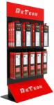 Detech Настолен стелаж DeTech DE-S02, 400x185x700, Черен/Червен - 14145