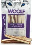 WOOLF szendvics jutalomfalat kutyáknak, bárány-tőkehal, 100gr prémium minőség