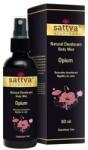 Sattva Spray-deodorant natural pentru corp Opium - Sattva Natural Deodorant Body Mist Opium 80 ml