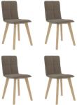 vidaXL 4 buc gri taupe 289509