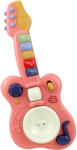 AGA4KIDS Interaktív játék gitár Aga4Kids MR1398-Pink - Rózsaszín (K17606)