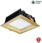 APLED APLED -LED Lámpa SQUARE WOODLINE LED/6W/230V 4000K 12x12 cm fenyő tömör fa AP0203 (AP0203)