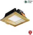 APLED APLED - LED Lámpa SQUARE WOODLINE LED/3W/230V 4000K 9x9 cm kőris tömör fa AP0207 (AP0207)