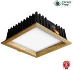 APLED APLED - LED Lámpa SQUARE WOODLINE LED/12W/230V 3000K 17x17 cm tölgy tömör fa AP0200 (AP0200)