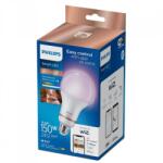 Philips Smart Bec LED RGB inteligent Philips Bulb A80, Wi-Fi, Bluetooth, E27, 18.5W (150W), 2452 lm, lumina alba si color (2200-6500K) (000008719514437319)