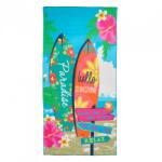 Heinner Beach Towel 90x180 cm Surf Material : 100% polyester, 220 GSM (HR-BHTWL180-SRF) - shoppix Prosop