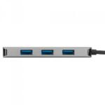 Targus Hub USB Targus, USB-C la 4xUSB-A 3.0, porturi compatibile cu Windows®, MacOS® si Chromebook, argintiu (ACH226EU) - shoppix