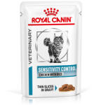 Royal Canin Royal Canin Veterinary Diet Feline Sensitivity Control Pui & orez în sos - 24 x 85 g