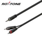 Roxtone SAYC150L3 35 Sztereó Jack - 2xRCA kábel 3m