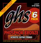GHS S325-5 5+1 szett - Foszfor-bronz Light 12-54