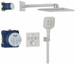 GROHE Grohtherm SmartControl Rejtett zuhanyrendszer Rainshower SmartActive 310 Cube fejzuhannyal 34864DC0 (34864DC0)