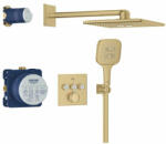 GROHE Grohtherm SmartControl Rejtett zuhanyrendszer Rainshower SmartActive 310 Cube fejzuhannyal 34864GN0 (34864GN0)