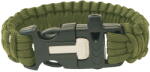 Highlander Karkötő Highlander Paracord - ejtőernyős csat, síp, tűzgyújtó Szín: olivazöld