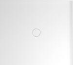 POLYSAN Mirai jobbos öntött márvány zuhanytálca 90x80x1, 8 cm, fehér 73168 (73168)