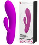 Pretty Love Vibrator Pretty Love Alvin, 30 Moduri Vibratii, Silicon, USB, Mov, 16.9 cm Vibrator