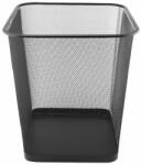 D. RECT Cos pentru hartii, metalic, patrat, 18 l MESH (110784)