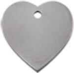 Red Dingo Rozsdamentes Titánium biléta szív forma - falatozoo