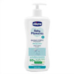 Chicco - Șampon pentru corp Baby Moments Protection 93% ingrediente naturale cu dozator 750ml (01058.10)