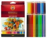 KOH-I-NOOR - Creioane colorate KOH-I-NOOR Mondeluz, acuarelă, set de 36 de bucăți (8593539001966)