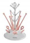 Beaba - Picurător de biberon pentru bebeluși gri/roz (911616BB) Uscator vase