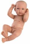 Llorens - 63501 NEW BORN BOY - bebelus realist cu corp intreg de vinil - 35 cm (MA4-63501) Papusa