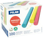 MILAN - Cretă rotundă colorată fără praf 100 buc (8411574072409)