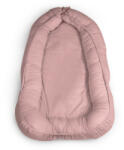 Petite&Mars - Cuib de protecție pentru copil FEEL SAFE Dusty Pink 90 x 60 cm (353909)
