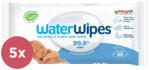 WaterWipes - 5x Șervețele umede fără plastic 60 buc ( 300 buc ) (VP-F173007)