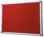  Textil hirdetőtábla SICO 150 x 100 cm, piros