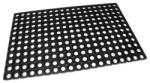 FLOMAT Gumi tisztítószőnyeg Honeycomb 50 x 80 x 1, 6 cm, fekete