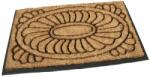 FLOMAT Kókuszos tisztítószőnyeg Flower Deco 45 x 75 x 2, 2 cm, barna