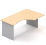  Visio LUX ergonomikus asztal 160 x 100 cm, jobb, tölgy - rauman - 123 390 Ft