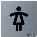 Merida Piktogram Merida Stella - női WC, matt rozsdamentes acél