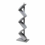 Jansen Display ZigZag szórólaptartó, ezüst