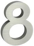 Richter Czech s. r. o 8" házszám, RN. 100LV, vágott, ezüst