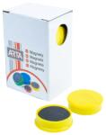 Ave Tech Mágneskészlet 25 mm, 10 db, sárga