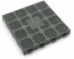  Linea Combi perforált műanyag csempe 40 x 40 x 4, 8 cm, szürke