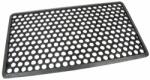 FLOMAT Gumi tisztítószőnyeg Hexagon 40 x 70 x 1, 2 cm, fekete