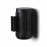 Jansen Display Önbehúzódó öv fali rögzítéssel, fekete