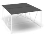  ProX asztal 138 x 163 cm, grafit / fehér