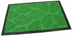 FLOMAT Textil tisztító szőnyeg Levelek 45 x 75 x 1 cm, zöld