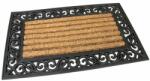 FLOMAT Kókuszos tisztítószőnyeg Stripes Deco 45 x 75 x 2, 1 cm, barna